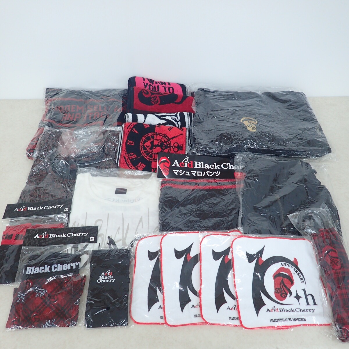 Acid Black Cherry グッズセット タオル CD Tシャツ バッグ 他 Janne