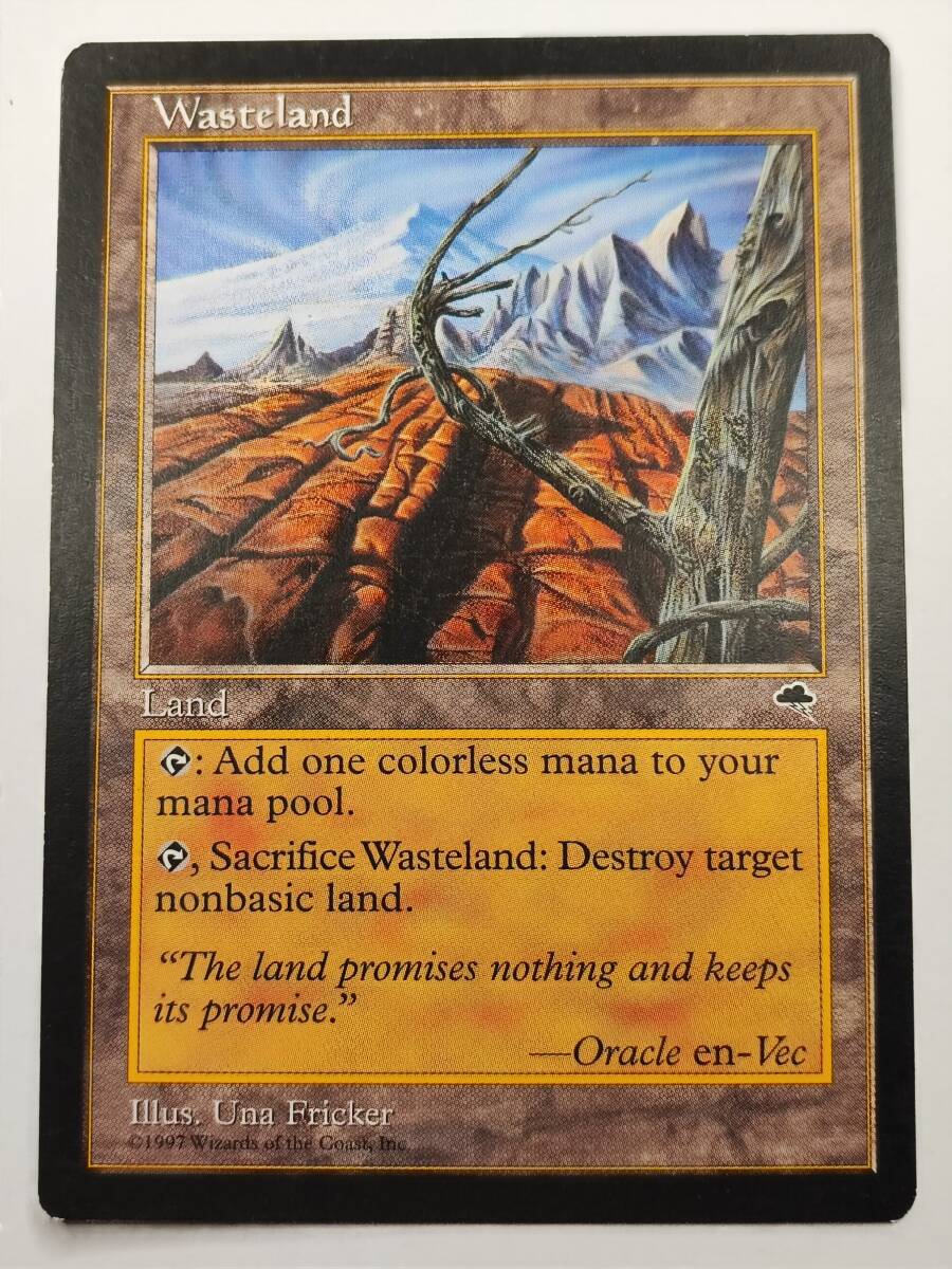 MTG 不毛の大地 Wasteland [TMP] 英語版4枚セット 不毛の大地 英語 4枚
