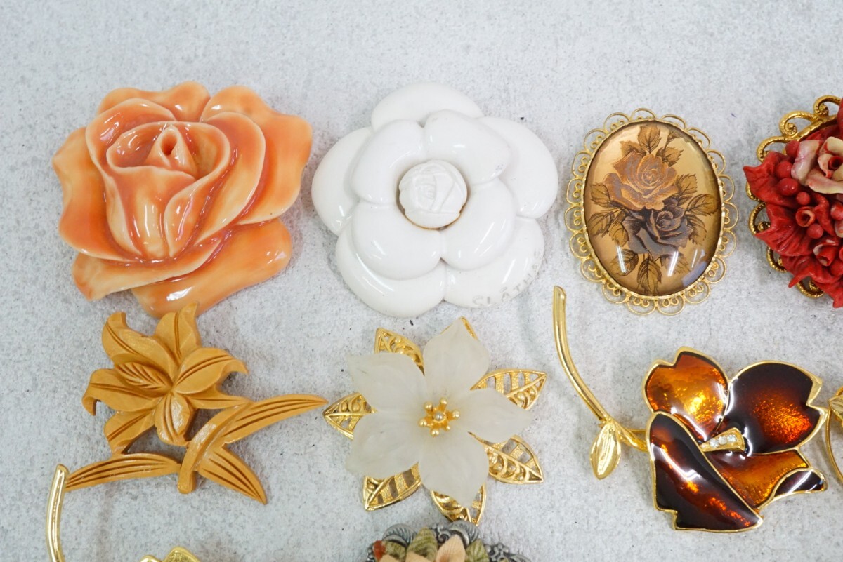 ビンテージブローチセット 最も安い 15個 ヴィンテージブローチ15個セット