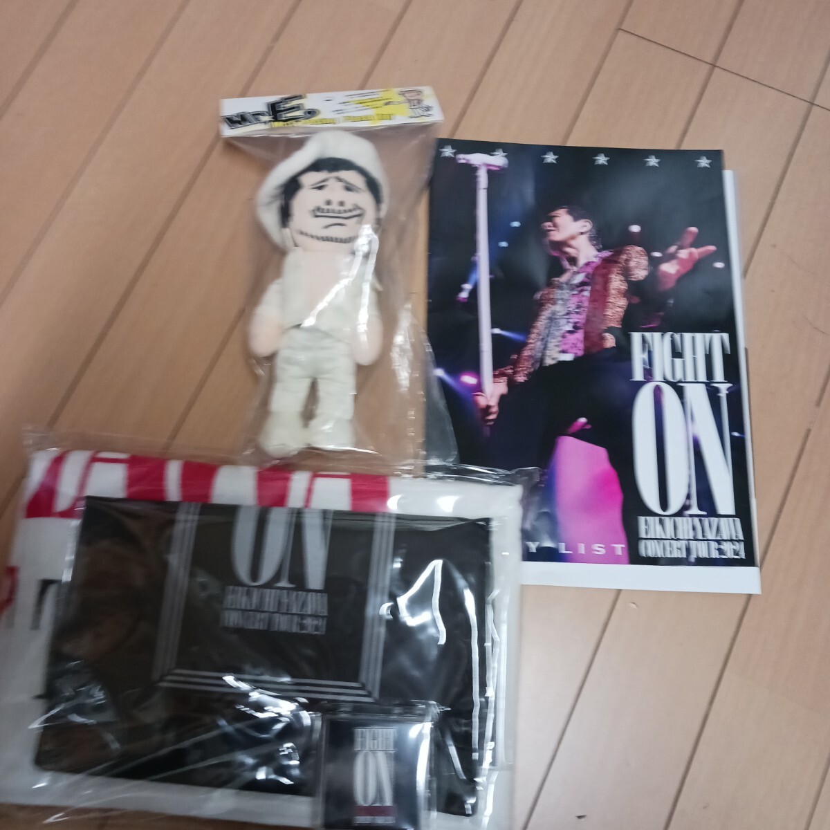 矢沢永吉 2024 FightON SS席 ノベルティ ポージング人形 SS席特典 5点