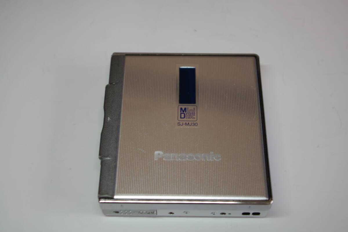 Panasonic 高音質 MDプレーヤー SJ-MJ30 シルバー Panasonicポータブル