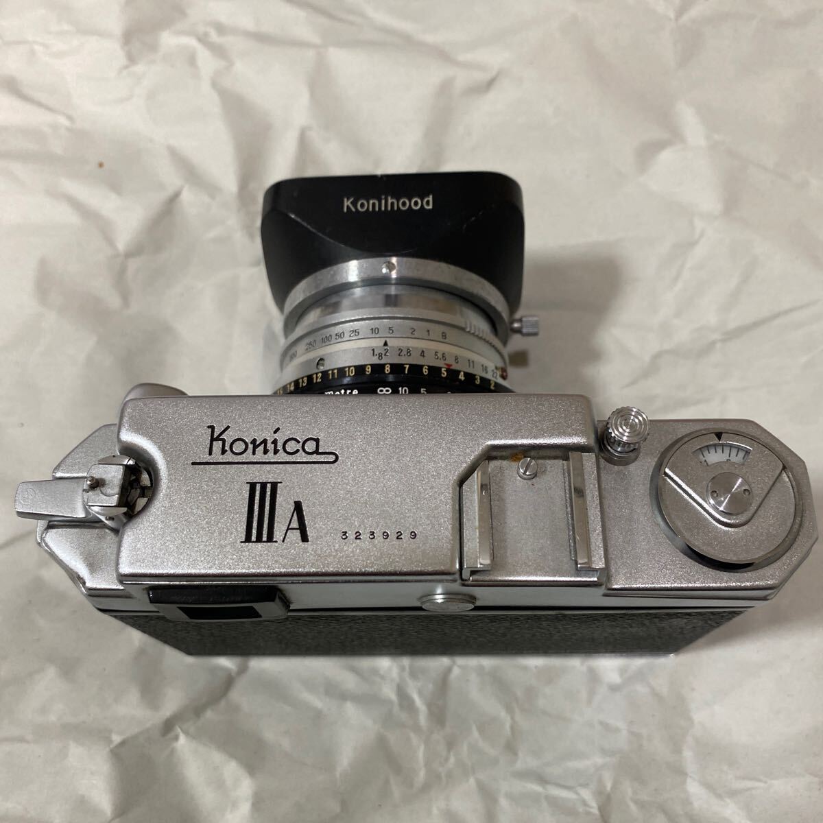 コニカ KONICA ⅢA 48mm⁄F2 レンジファインダー式フィルムカメラ
