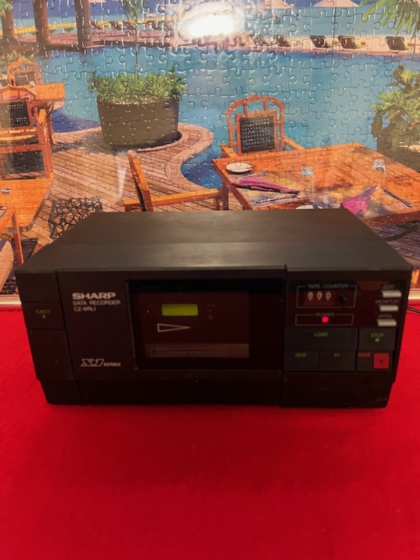 通電のみ確認】SHARP/シャープ CZ-8RL1 DATA RECORDER データ