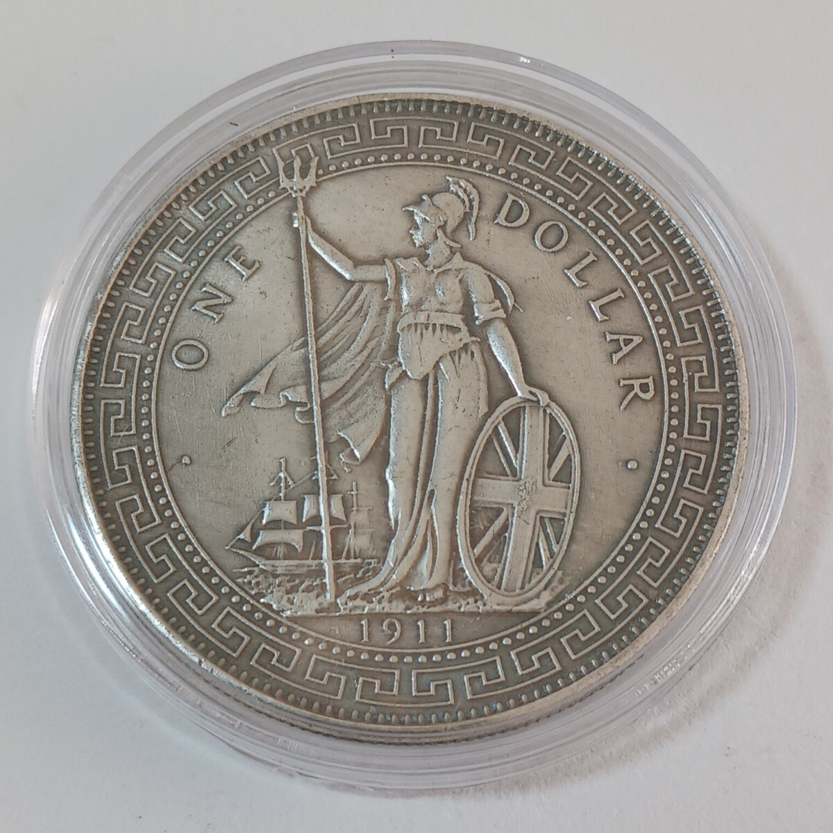 ☆1899年 イギリス 貿易銀 1ドル 壹圓 銀貨☆