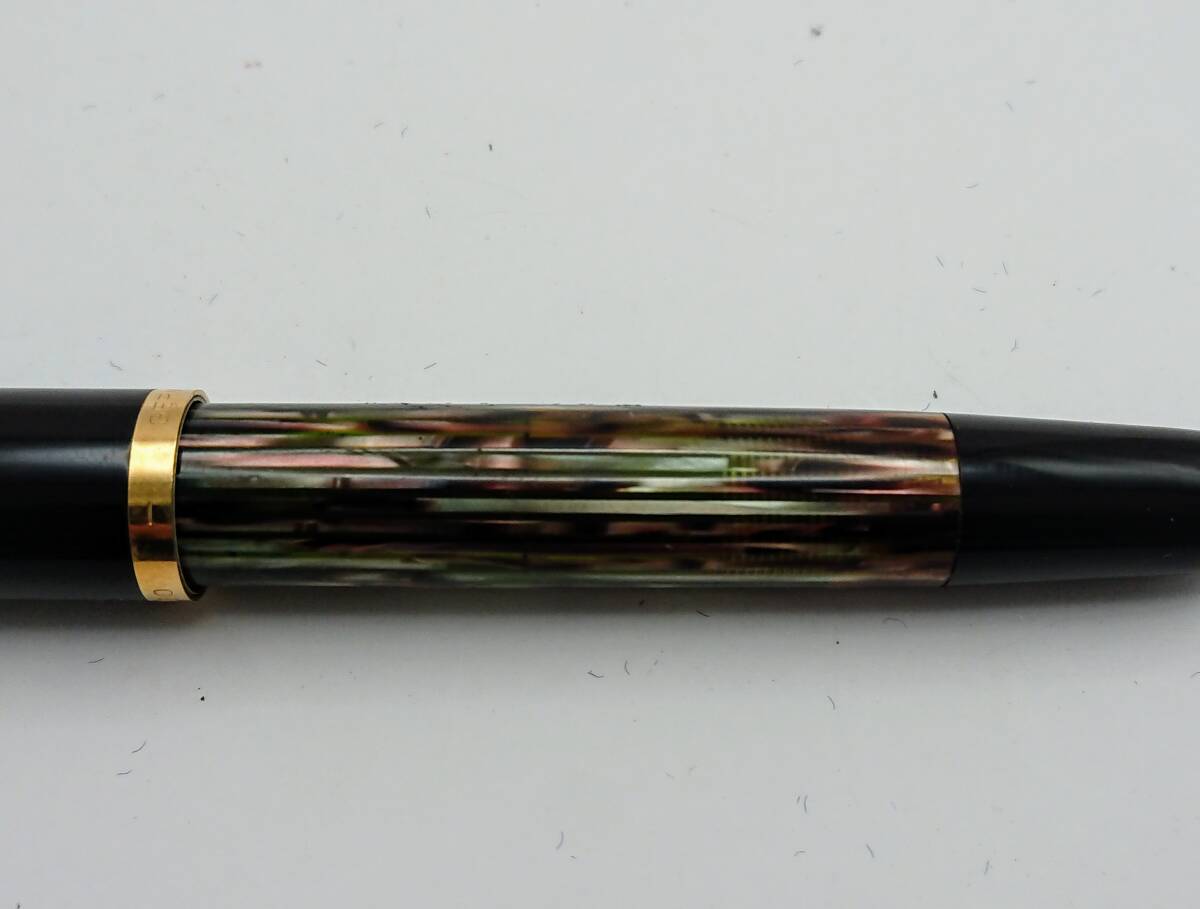 ペリカン万年筆 PELIKAN 400 ペン先14C-585 EF 吸引式 ブラック