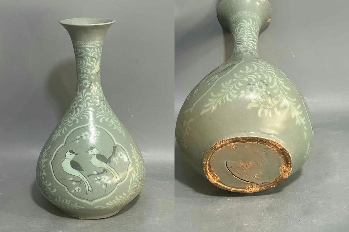 ☆ 加藤唐九郎 志野茶碗 清岩 温かみのある一品です☆y237｜