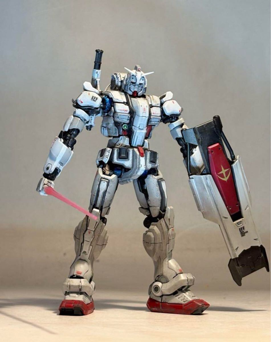 HG 1/144 ガンダムEX (復讐のレクイエム) 全塗装済み完成品 HG 1/144