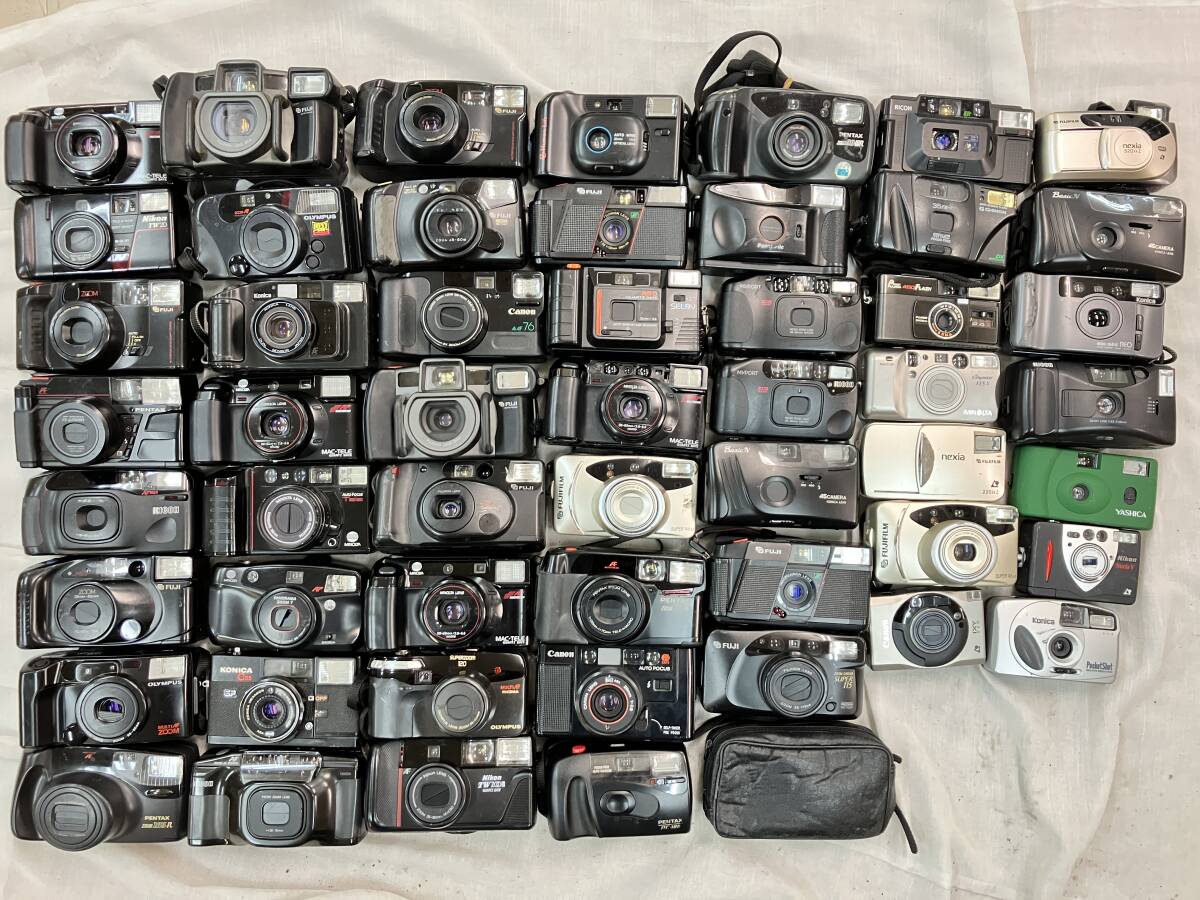 大量45個以上 コニカ 富士フィルム オリンパス 等 コンパクトカメラ