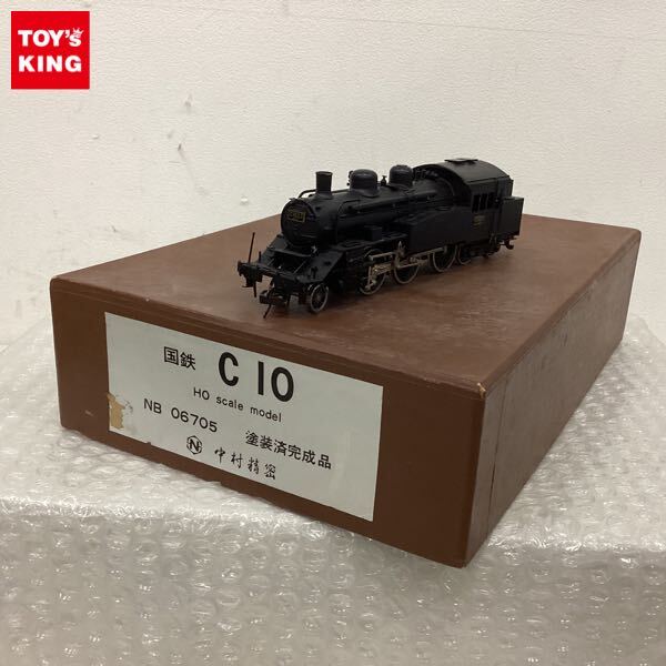 中村精密 国鉄C10形蒸気機関車 中村精密 国鉄C10形蒸気機関車 HOゲージ