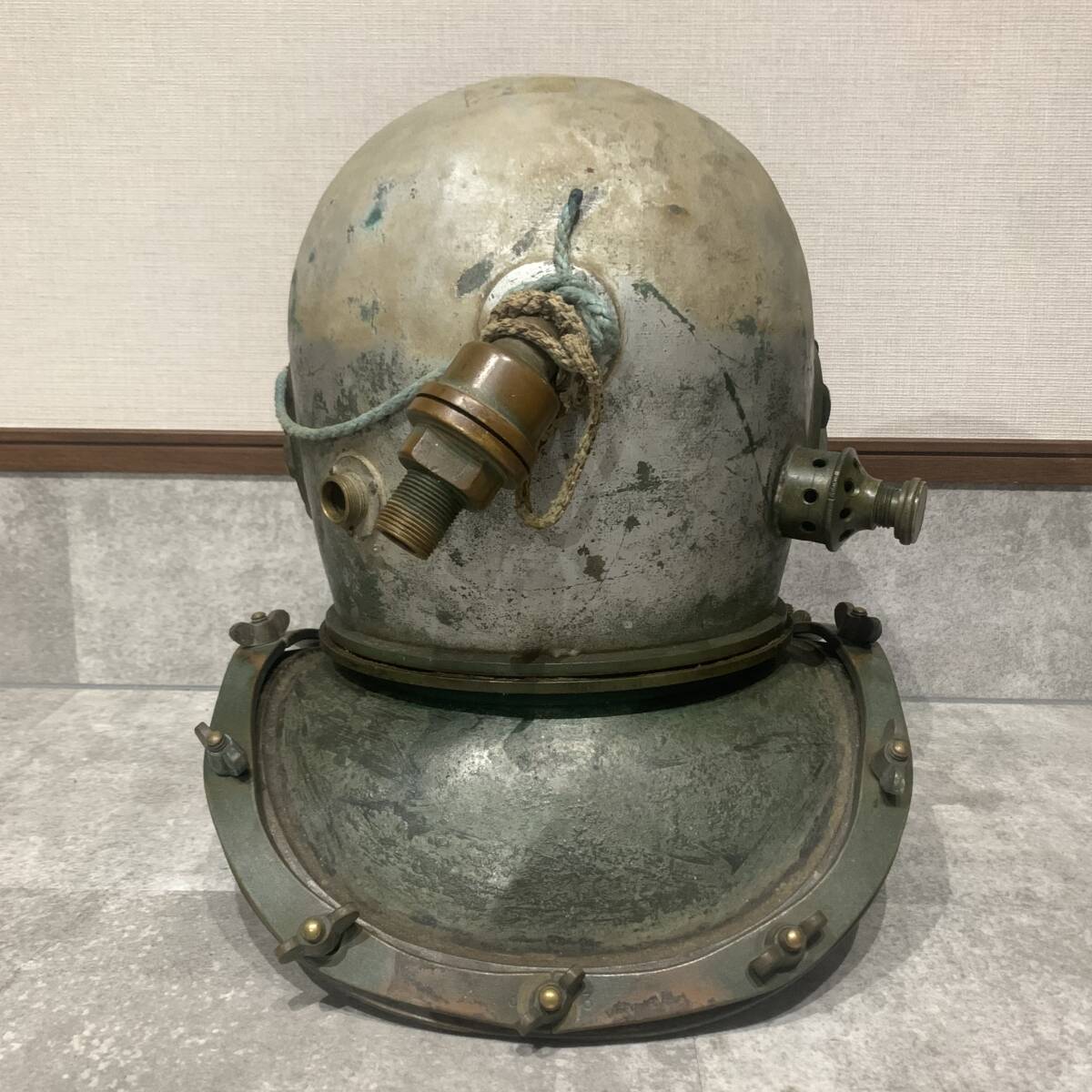 お値下げしました】TOA 東亜潜水ヘルメット アンティーク 骨董品