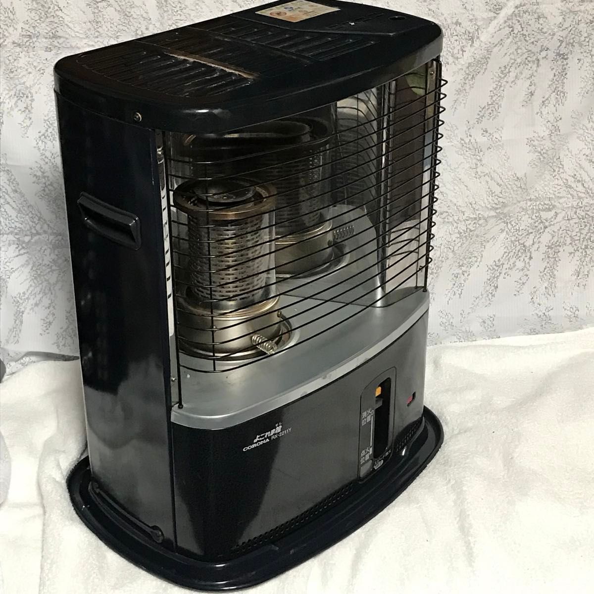 ○コロナ 自然通気形 開放式 石油ストーブ KX-2211Y よごれま栓