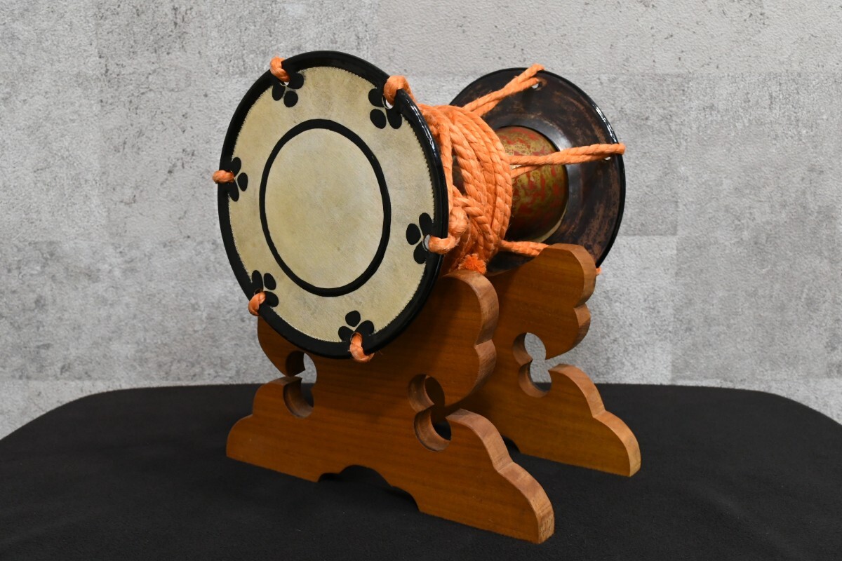 小太鼓小鼓骨董アンティーク