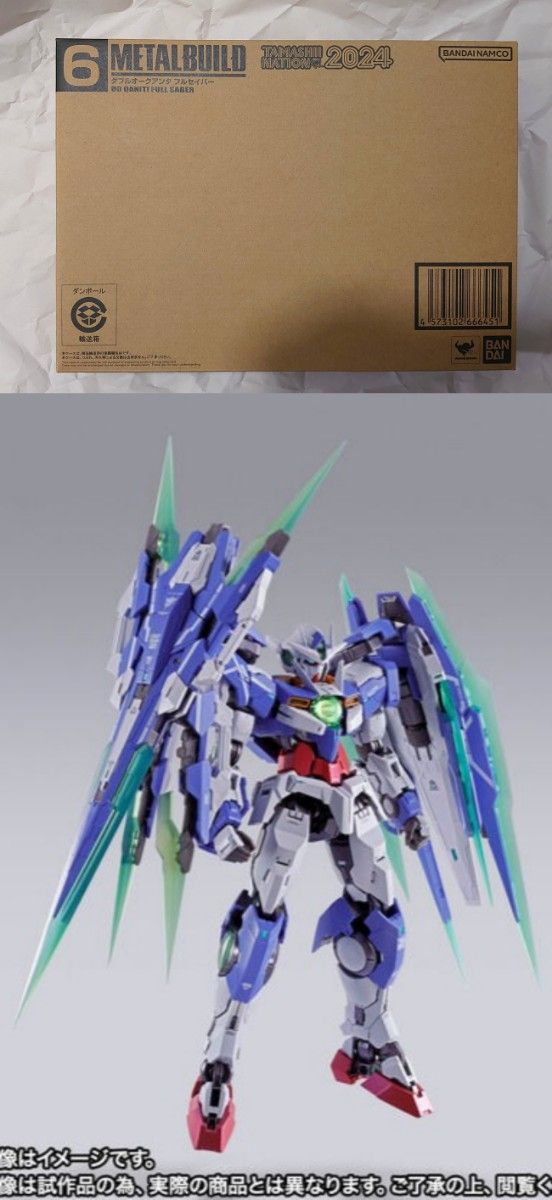 新品未開封 】L BUILD ダブルオークアンタ フルセイバー L BUILD