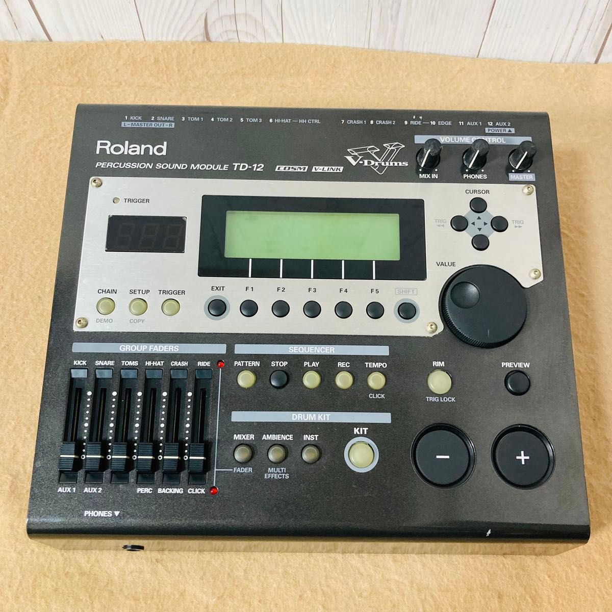 Roland TD-12 V-Drums 電源モジュール ジャンク 電子ドラム ローランド