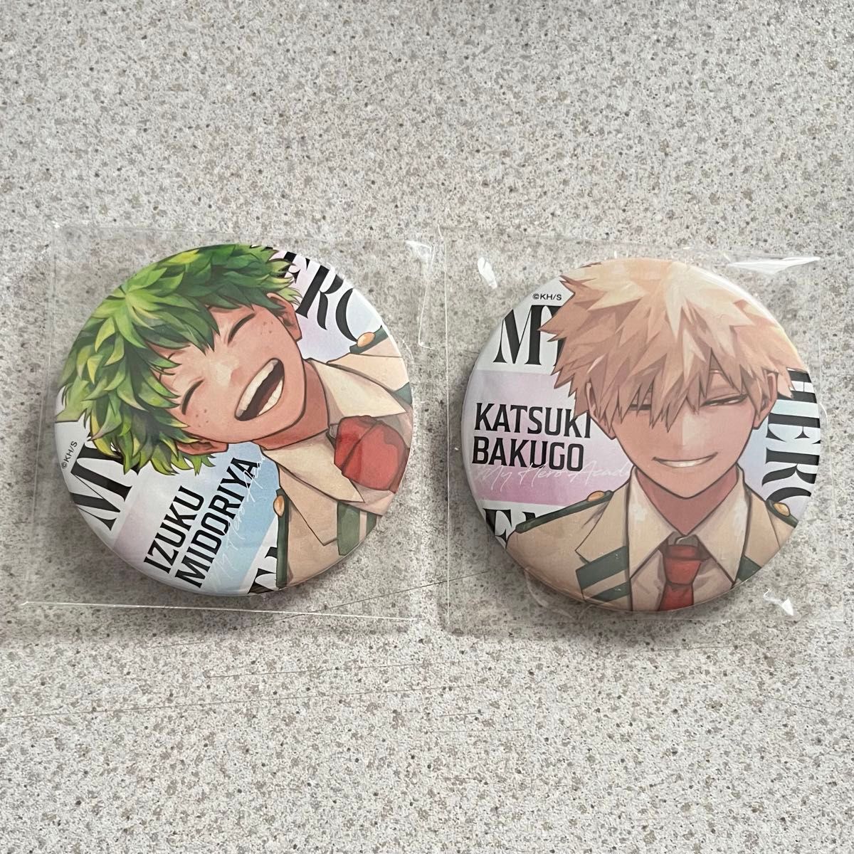 爆豪勝己 缶バッジ 50個セット ヒロアカ 応募者全員サービス ジャンプ