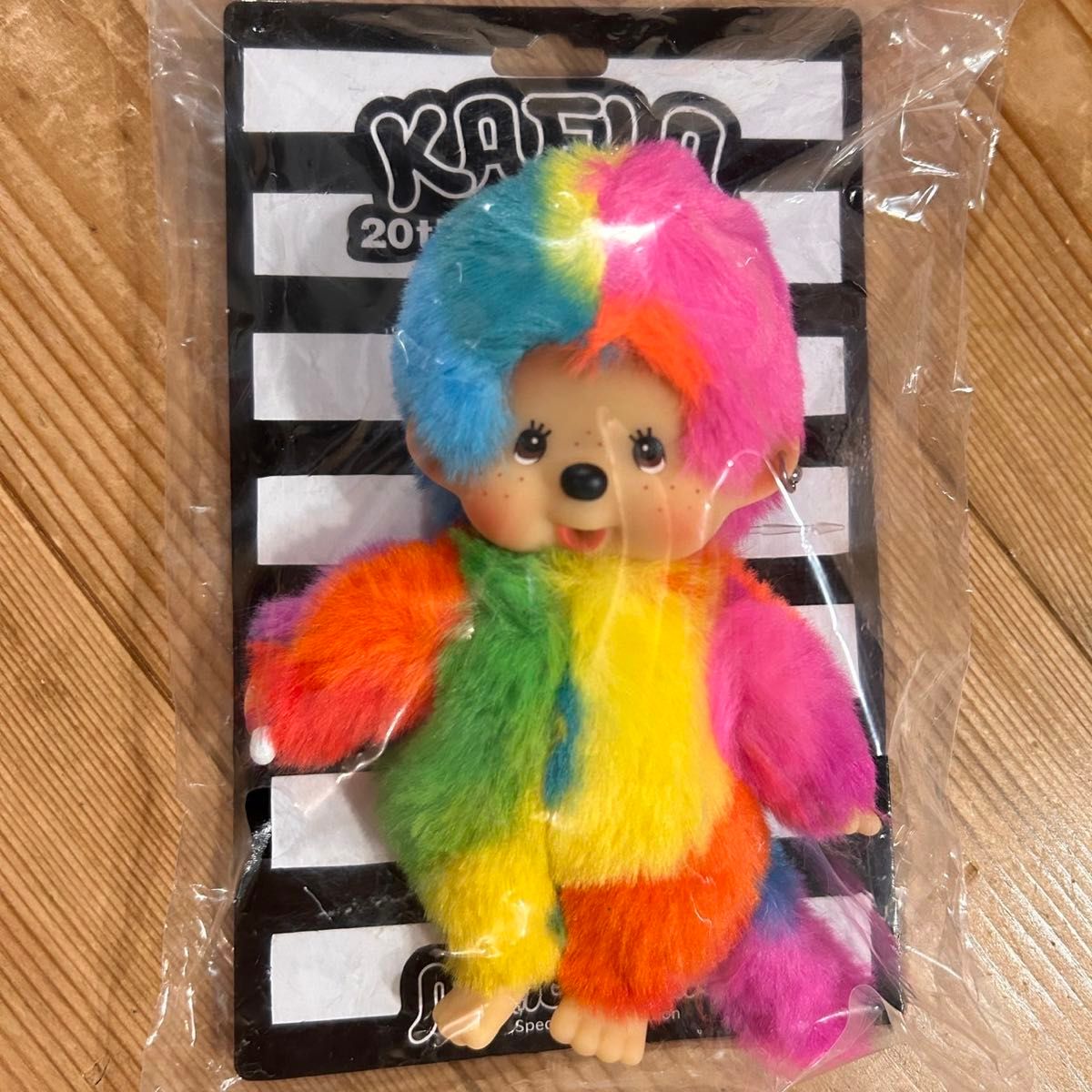 モンチッチ × 木村カエラ カエチッチ カラフルレインボー キーチェーン