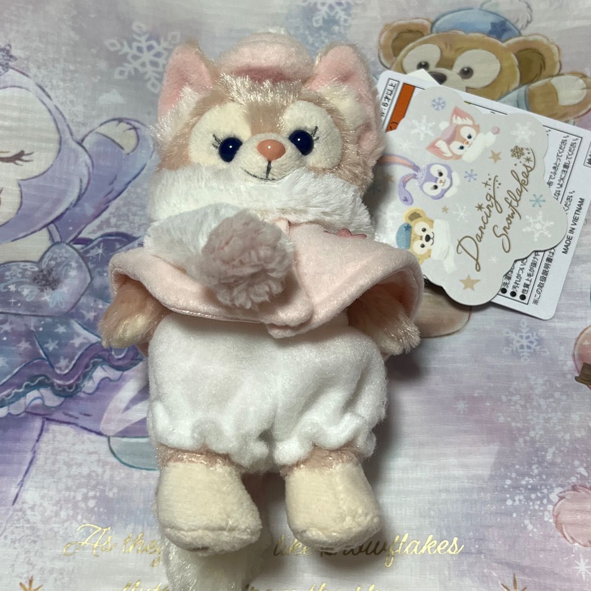 ダッフィーステラルークッキーアンジェラトーニぬいぐるみバッヂディズニー