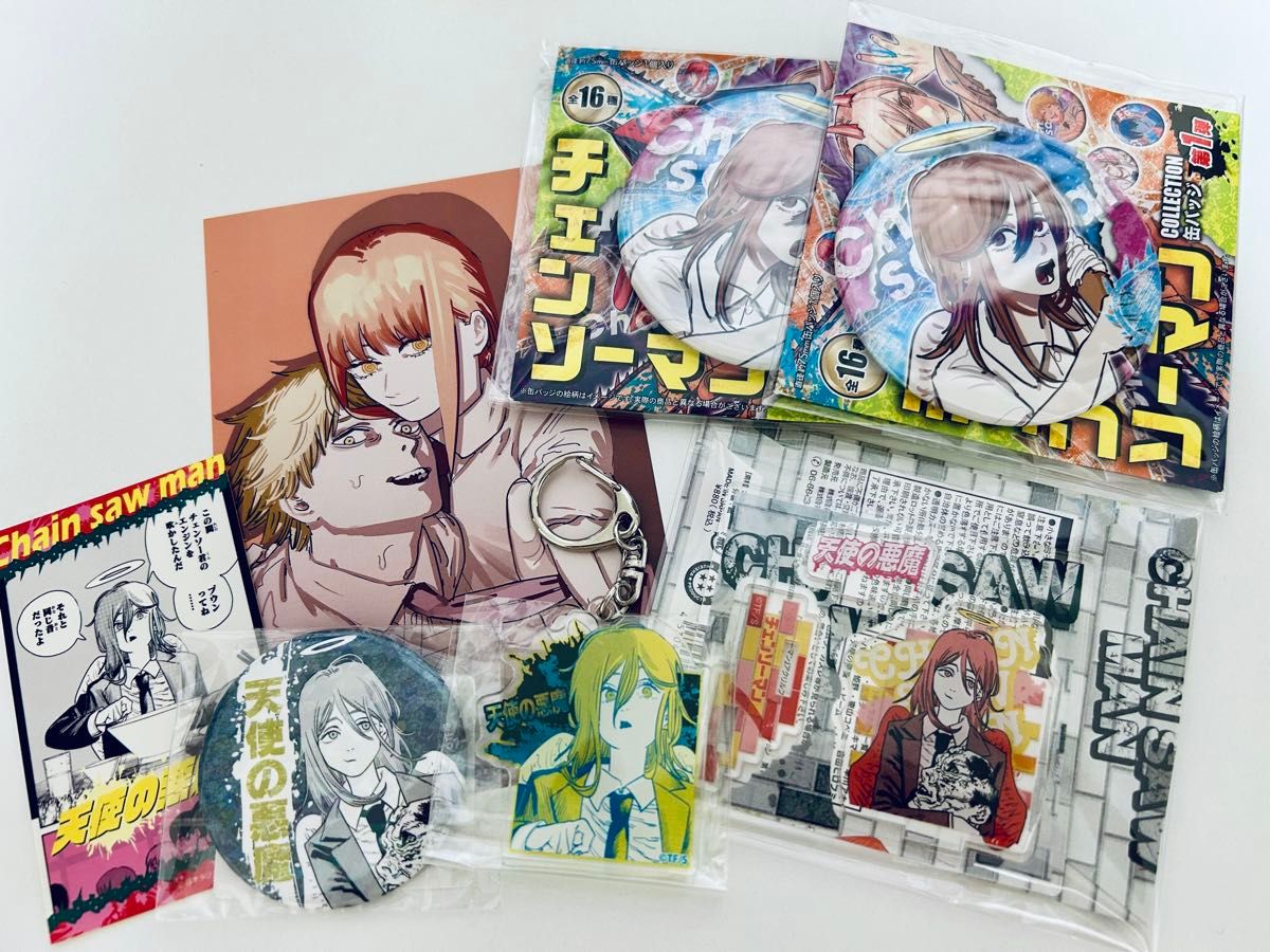 チェンソーマン 天使の悪魔 エンジェル まとめ売り 缶バッジ 限定