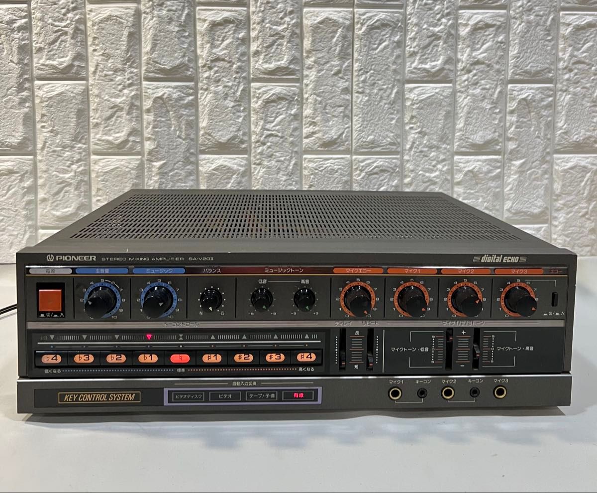 PIONEERパイオニア SA-V20II 業務用カラオケアンプ｜Yahoo!フリマ（旧