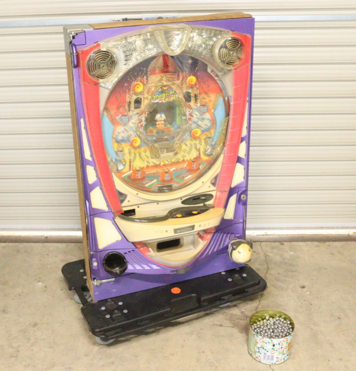 動作OK】SANKYO D-E No.224580 サンキョー パチンコ実機 マジカル