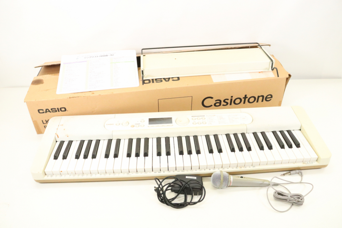 動作OK】CASIO LK-526 カシオ 電子ピアノ Casiotone カシオトーン 光