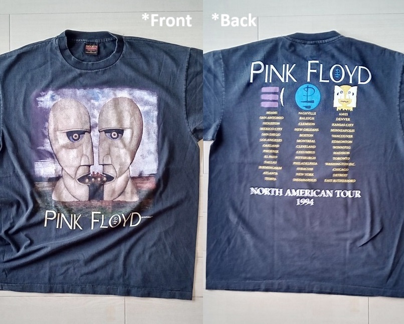超希少 入手困難 Pink Floyd ピンクフロイド brockum XL相当 【公式通販】