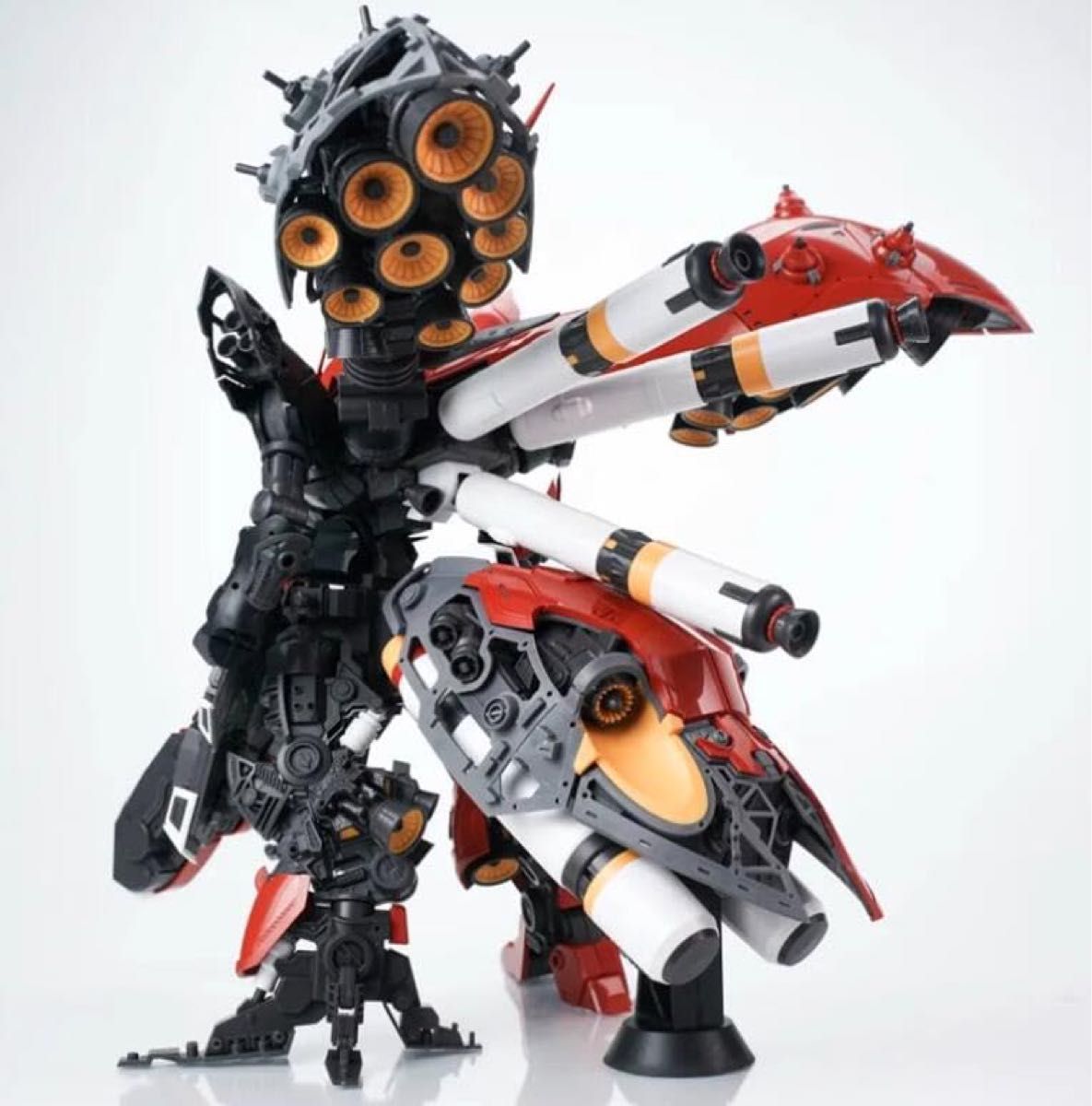 赤の魂 鵺 NIGHTHAWK SPEC II 可動 機甲 プラモデル サイズ 1／144