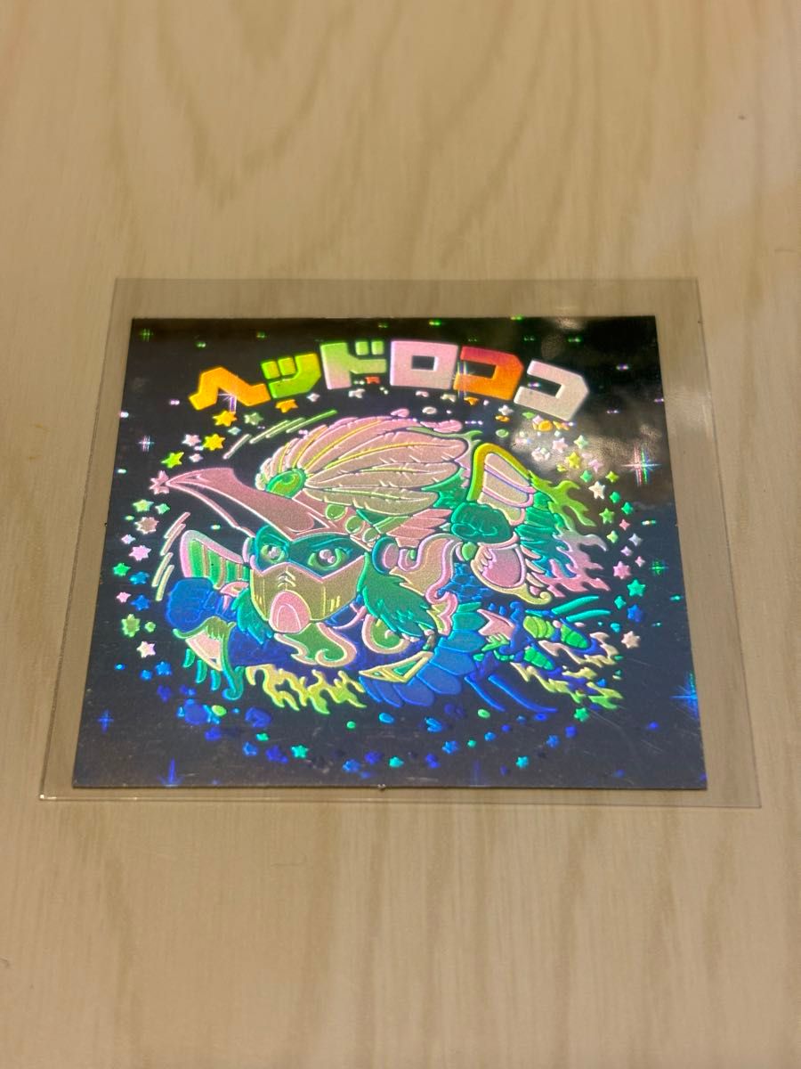 ビックリマン 非売品 カラオケパセラ ヘッドロココ ホログラム コースター