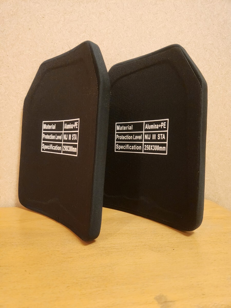 NIJ III 防弾プレート レベル3 2枚 セット マルカチム ウ軍特注品