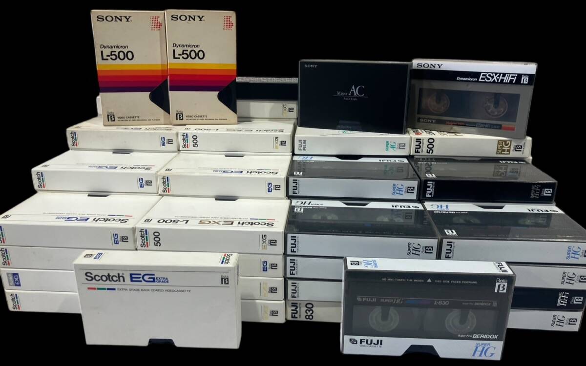 ベータビデオテープ β ベータ 10本まとめて β B ベータ ビデオ YKK310