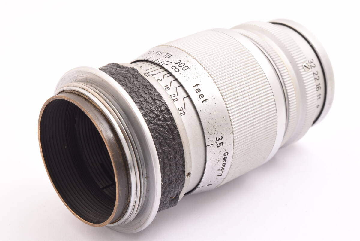 ライカ ELMAR 9CM F4 とマクロアダプター付き