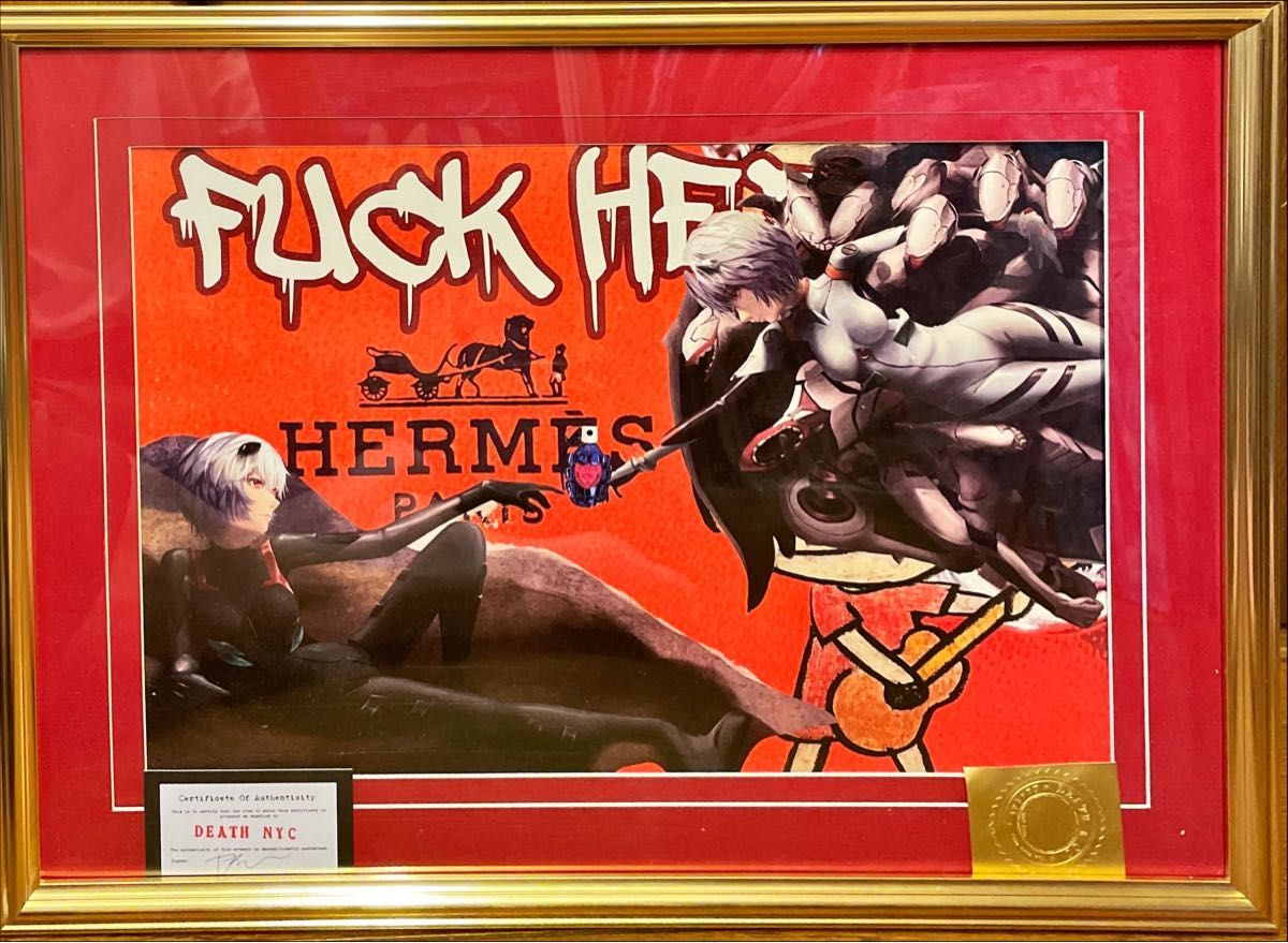 129 DEATH NYC 世界限定ポスター 現代アート ポップアート 不思議の国