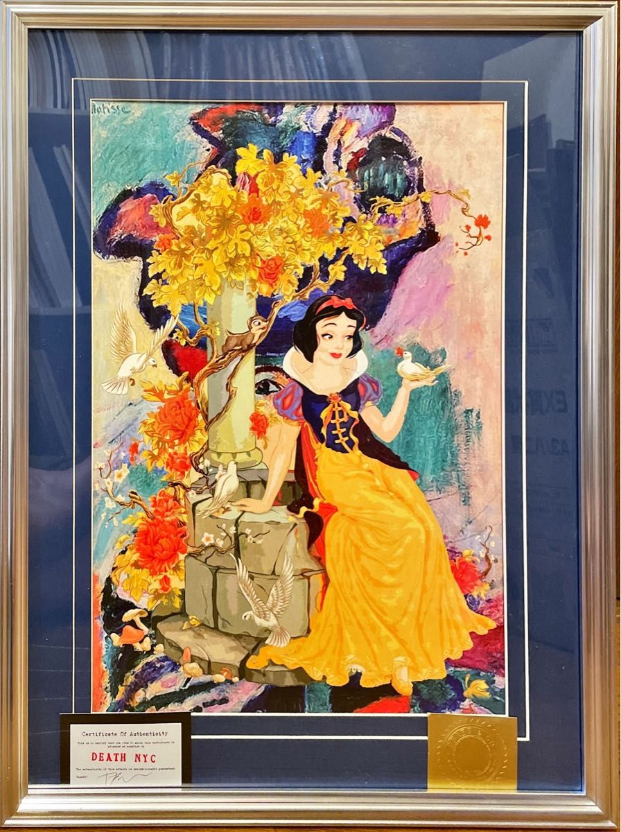 DEATH NYC BA834 新品額付き Yahoo!オークション - DEATH NYC 額付き