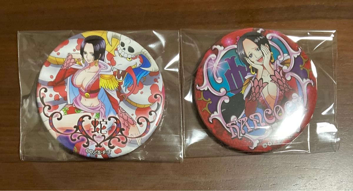 ONEPIECE ハンコック 輩 缶バッジ コンプリートコレクション 第19弾