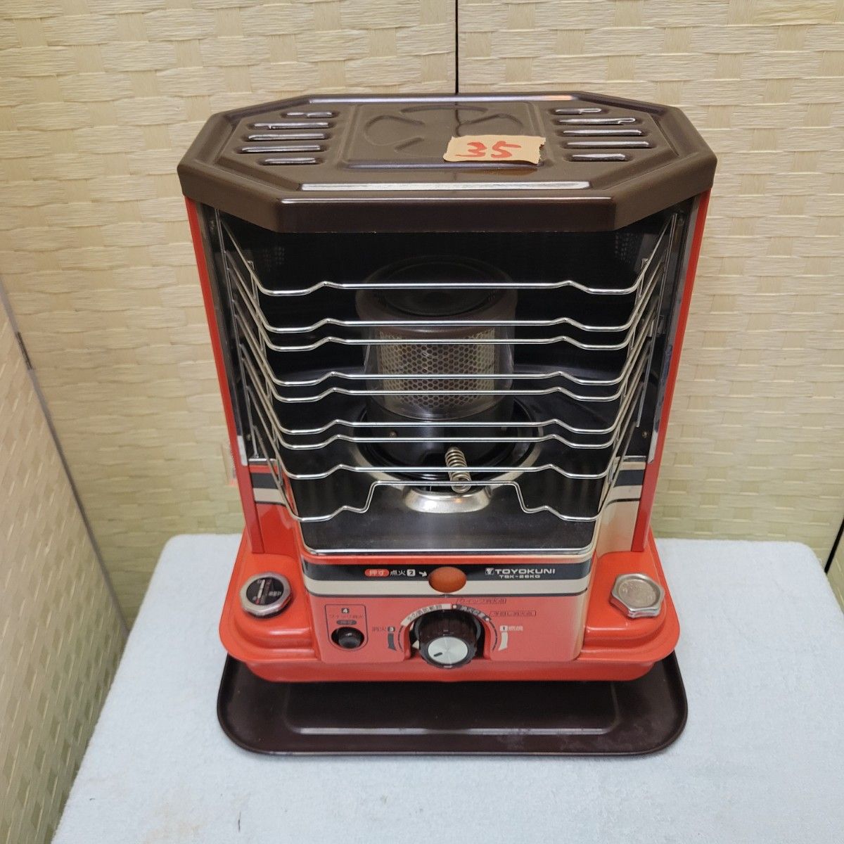 美品 (昭和レトロ) トヨクニ TSK-26KG 石油ストーブ レトロ