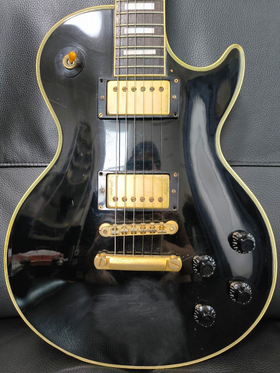 Burny レスポールJr 通電確認済み ジャパンビンテージ エレキギター