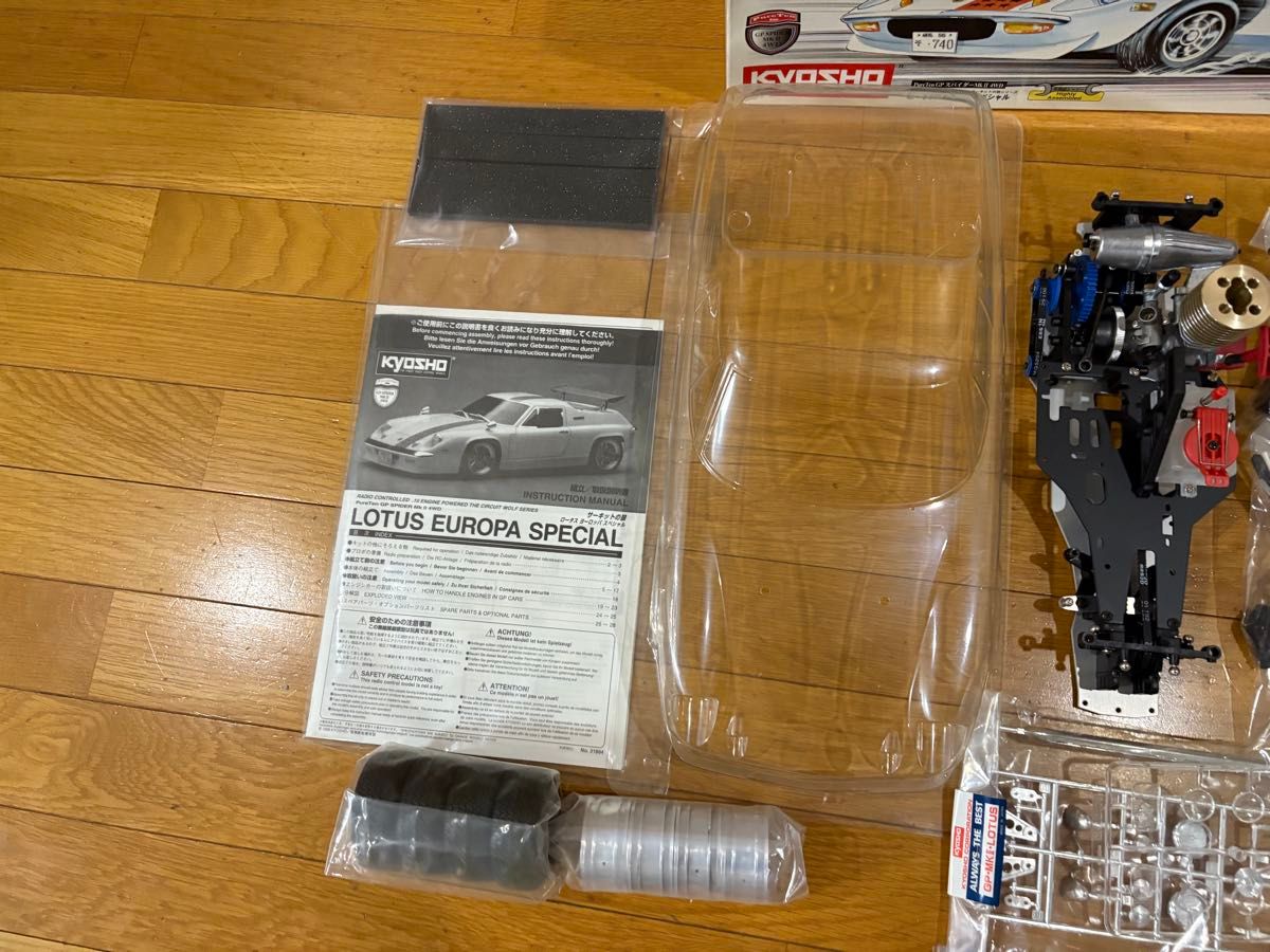 激レア京商エンジンカーサーキットの狼ロータスヨーロッパスペシャル