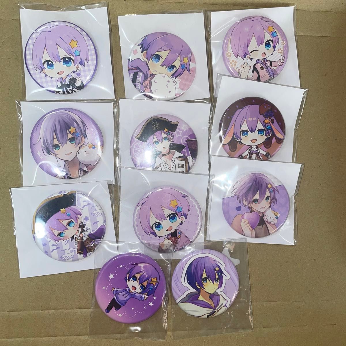 ちょこらび ゆぺくん チョコファン特典缶バ×34