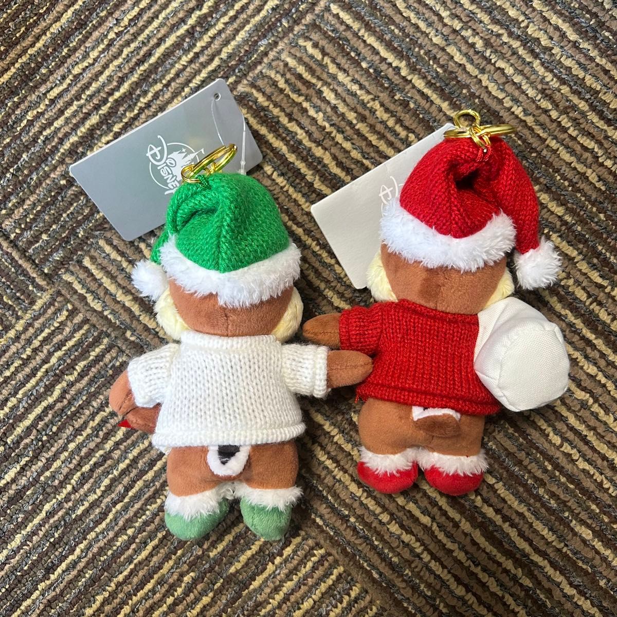 2点セット ディズニーストア チップとデール ぬいぐるみ キーチェーン