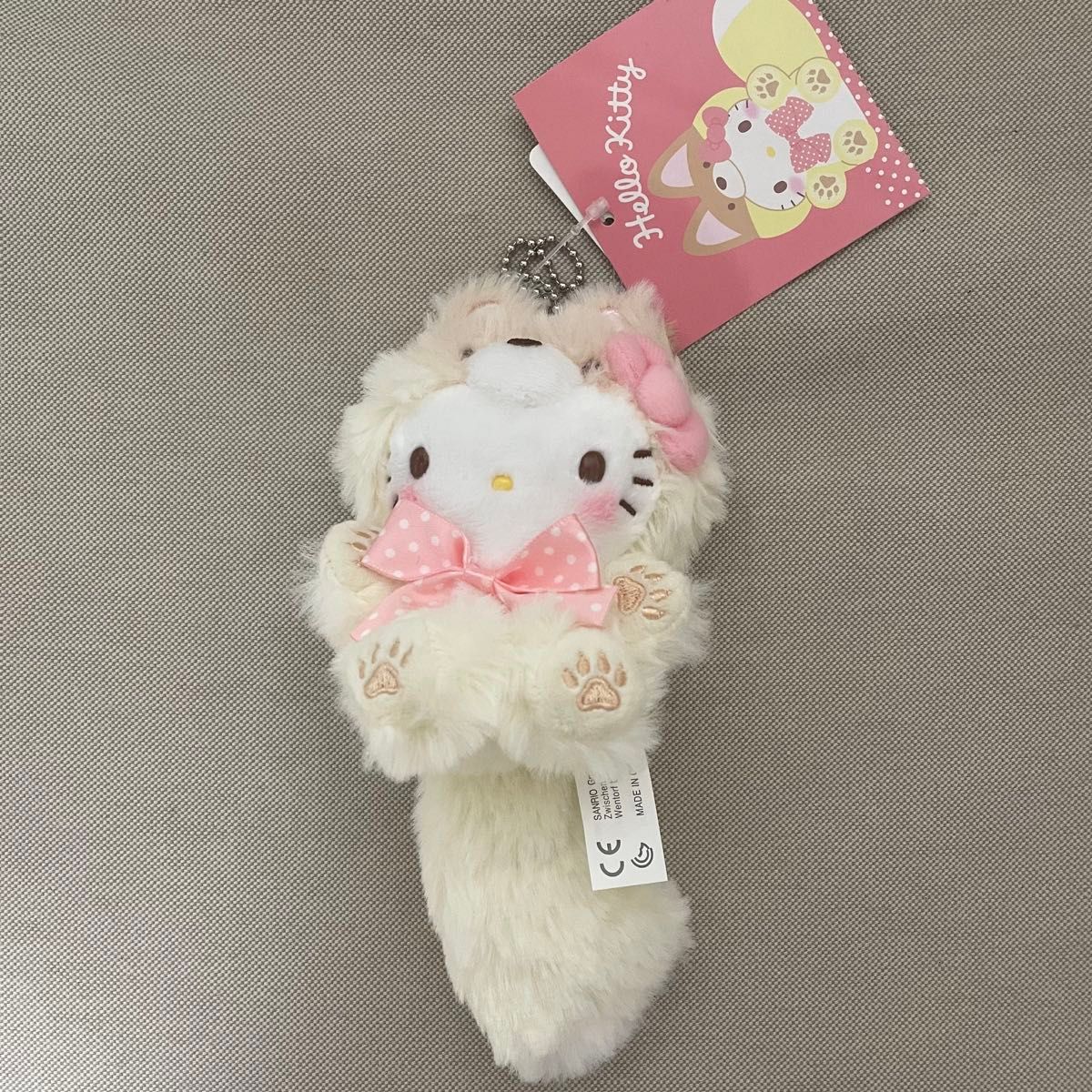 販売済み キティ 北海道 ぎんぎつね キツネ マスコットホルダー ご当地