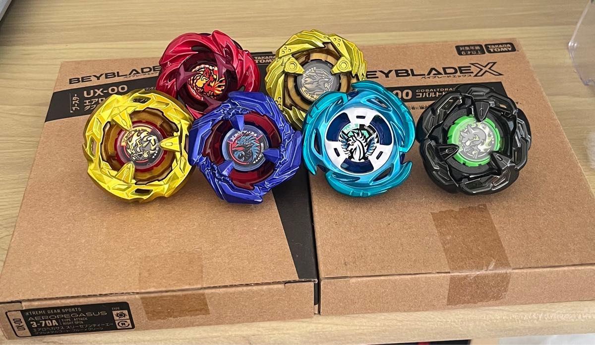 BEYBLADE X コバルトドレイク、エアロペガサスセット ベイブレードx
