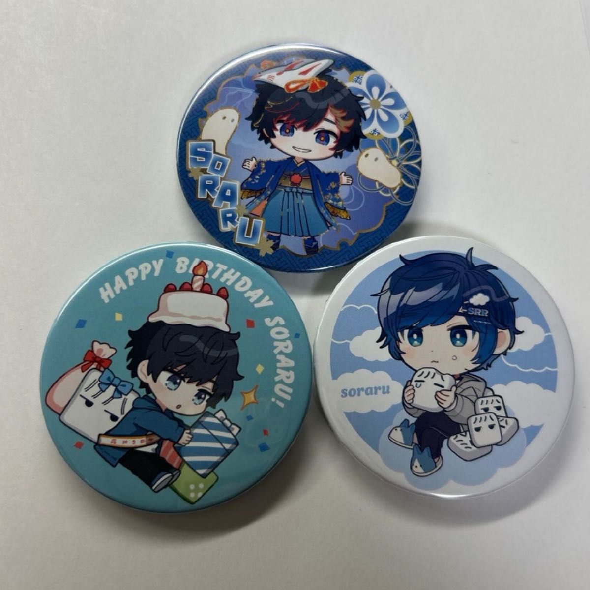 そらる 缶バッジセット 48個 そらる缶バッジセット