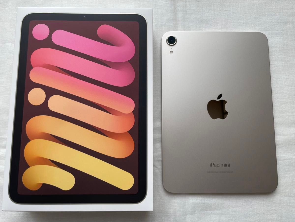 新品同様】iPad mini 7 (A17 Pro) Wi-Fi 128GB スターライト（第7世代