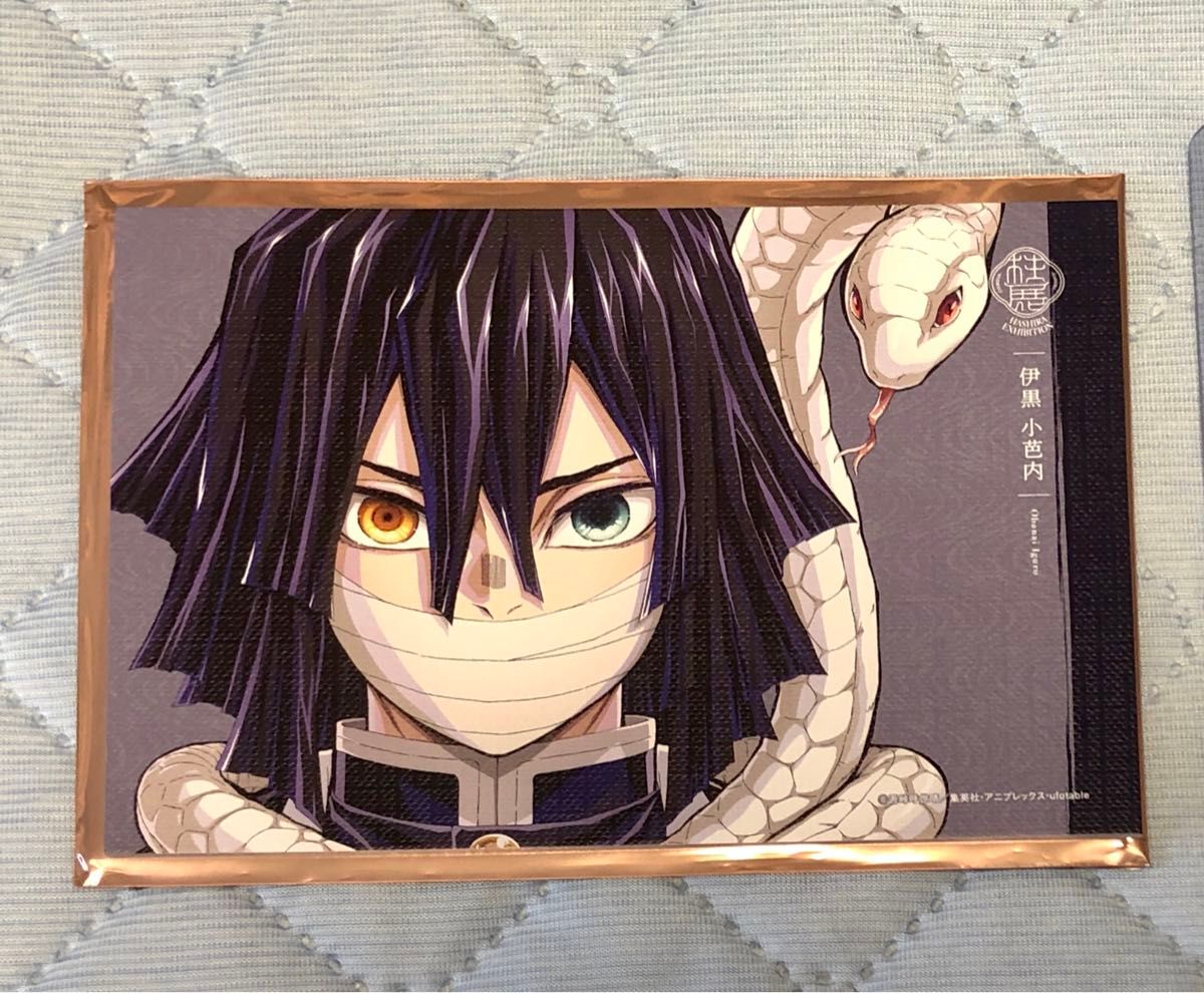 鬼滅の刃 柱展 クリアファイル 伊黒小芭内 横ビジュアル 鬼滅の刃 柱展