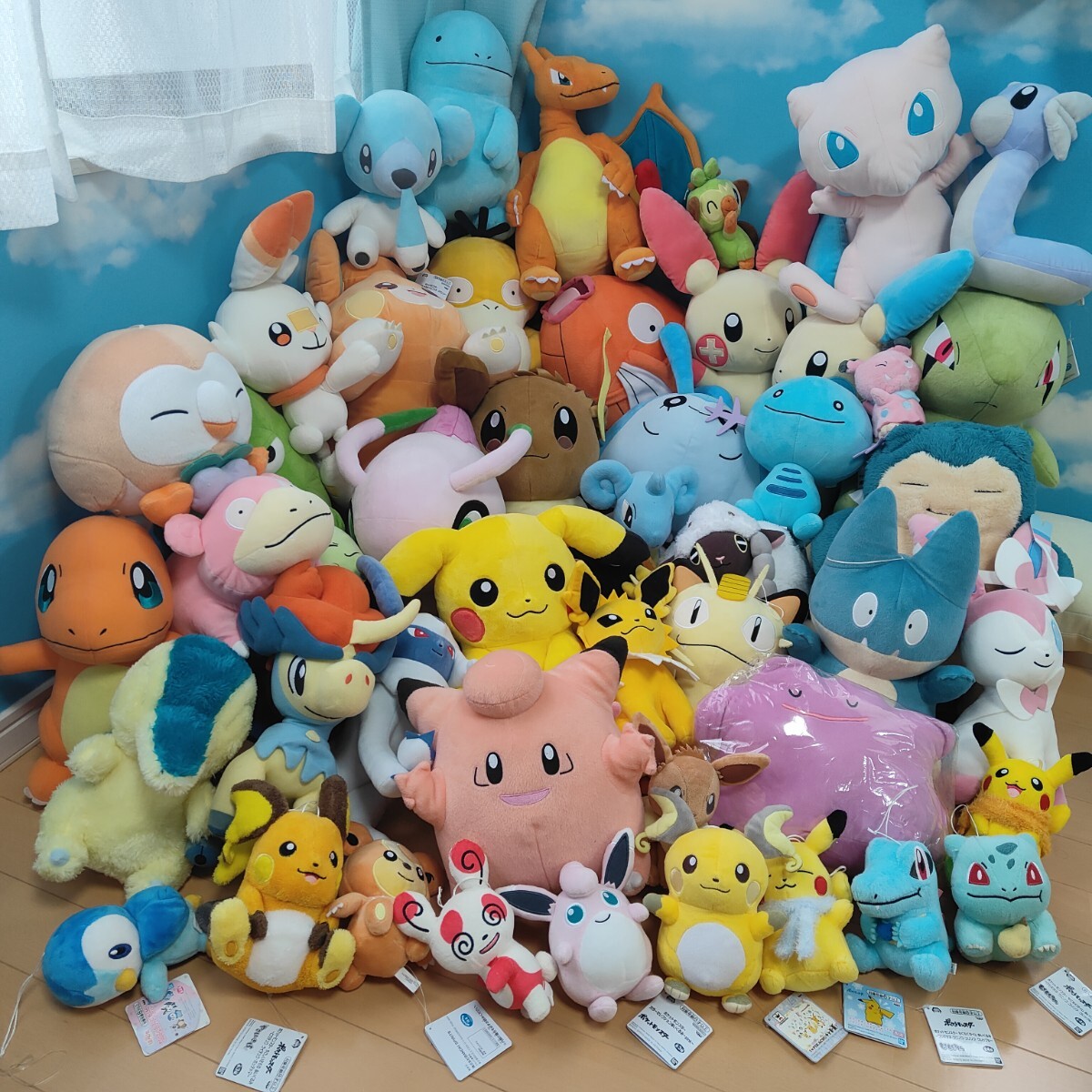 ポケモンぬいぐるみ12点セット（ビッグサイズ） ポケモン BIG