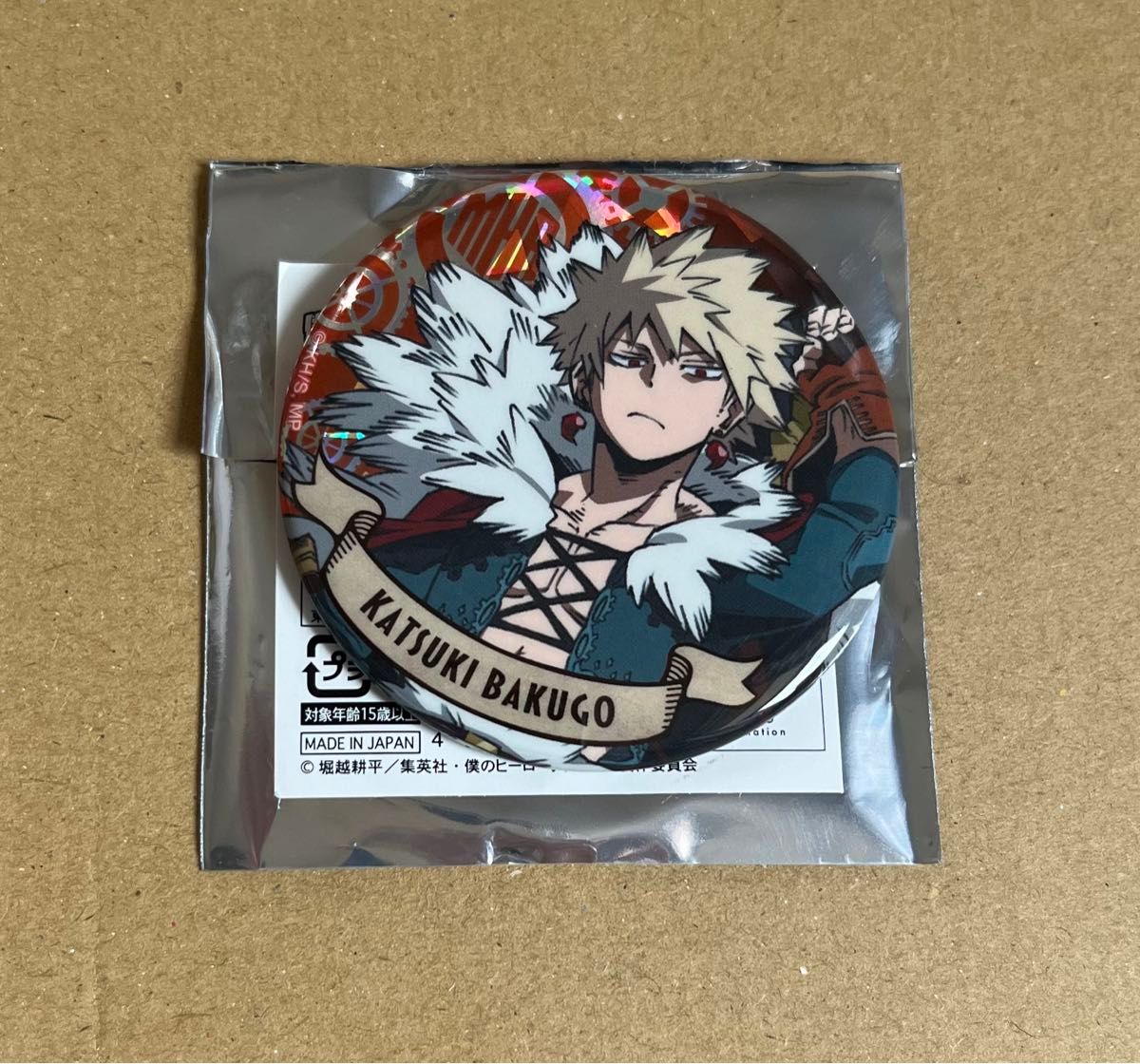 僕のヒーローアカデミア ヒロアカ 十傑 缶バッジ 爆豪勝己 爆豪 TOHO