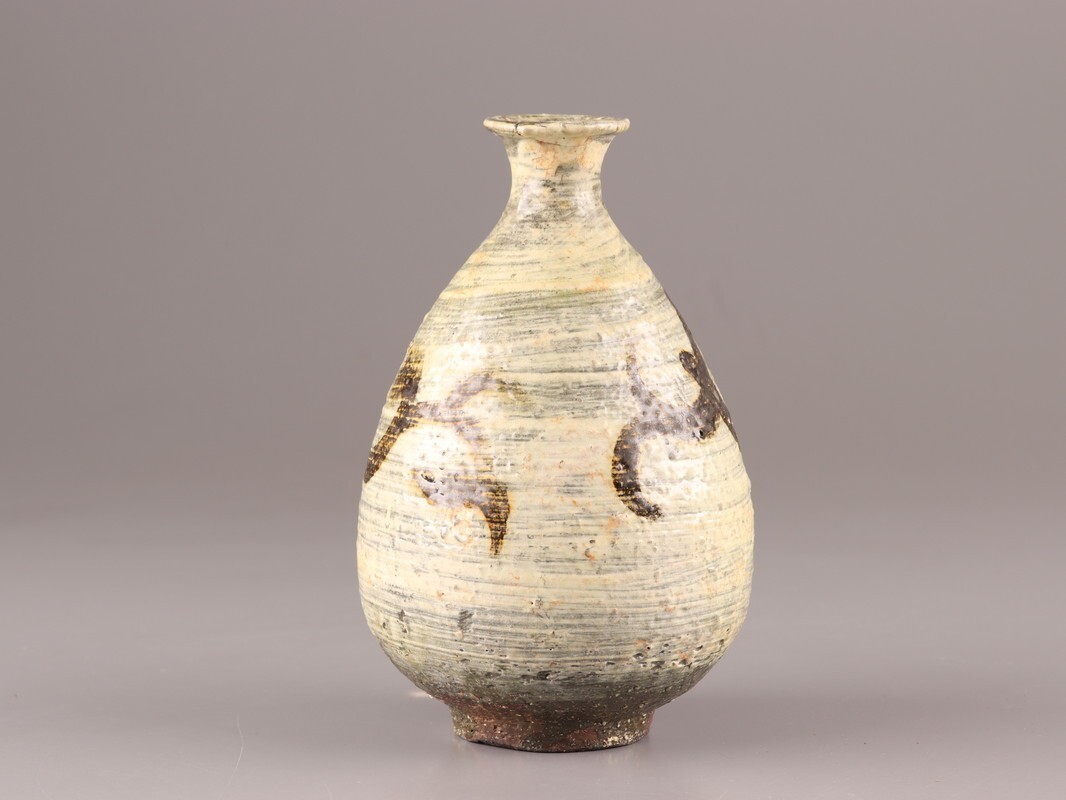 李朝 徳利 白磁 酒器 銘品 李朝初期粉引徳利 朝鮮美術