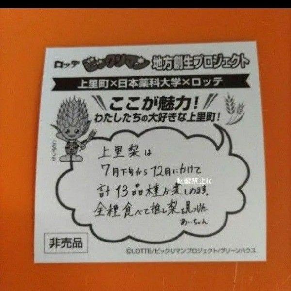 ビックリマン非売品グッズ ヘッドロココ免許証 ビックリマン非売品