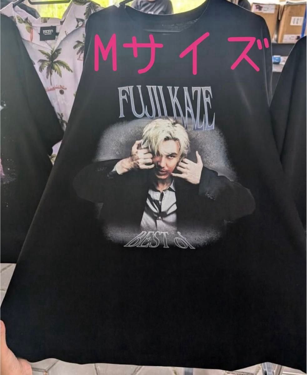 Mサイズ Fujii Kaze Black T-shirt (1) 藤井風 FujiiKaze グッズ T