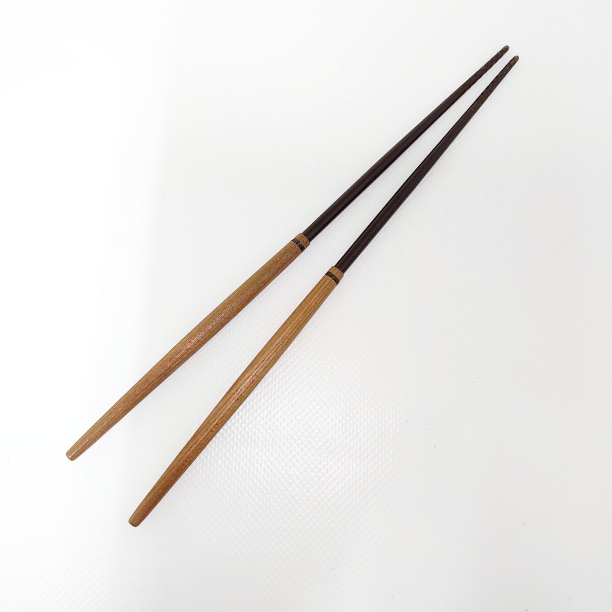 金工師 木村清五郎 炉用 火箸 桐製共箱 桑柄 火箸 茶道具 炭